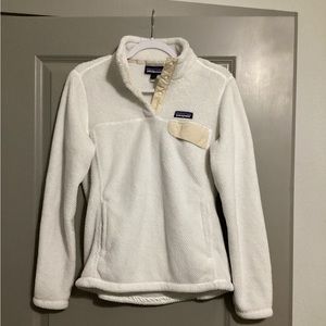Cream & Offwhite Patagonia Pull Over